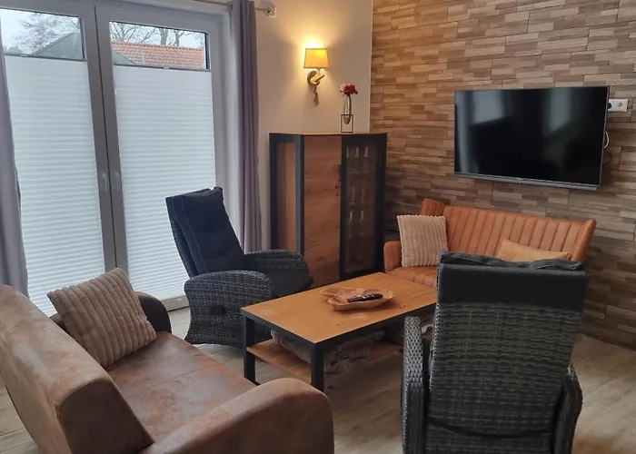 Wellnessoase Hafenblick Hébergement de vacances Walchum